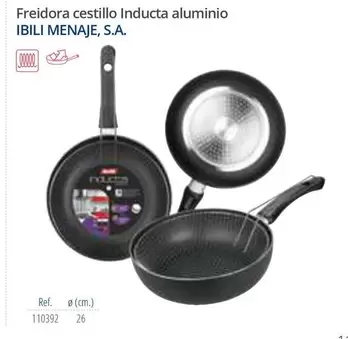 Oferta de  Ibili - Menaje Freidora Cestillo Inducta Aluminio en Makro