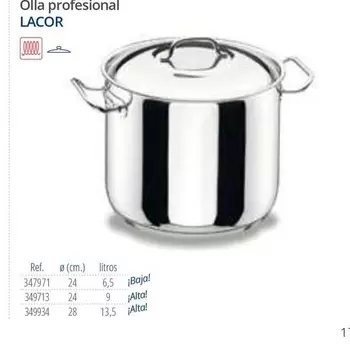 Oferta de Lacor - Olla Profesional en Makro