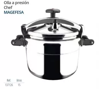 Oferta de Magefesa - Olla A Presión Chef  en Makro