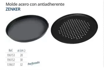 Oferta de Zenker - Molde Acero Con Antiadherente en Makro