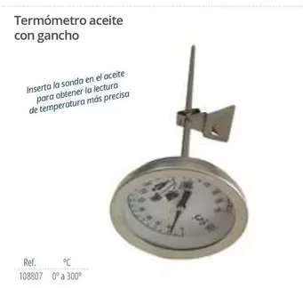 Oferta de Termómetro Aceite Con Gancho en Makro