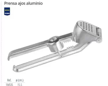 Oferta de Prensa Ajos Aluminio en Makro