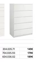 Oferta de Malm - Cómoda por 149€ en IKEA