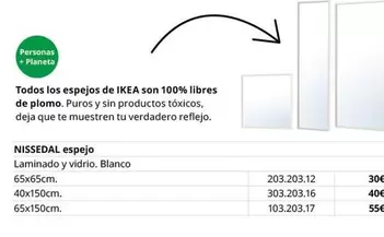 Oferta de Nissedal - Espejo por 30€ en IKEA