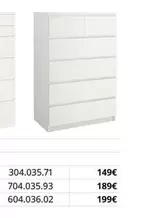 Oferta de Malm - Cómoda por 149€ en IKEA