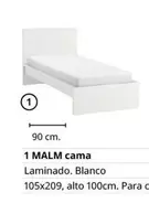 Oferta de Malm - Cama por 219€ en IKEA