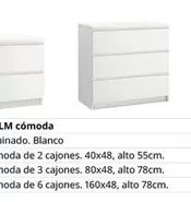 Oferta de Malm - Comoda por 59€ en IKEA