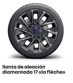 Oferta de Llanta De Aleación Diamantada 17x4la Flèche en Renault