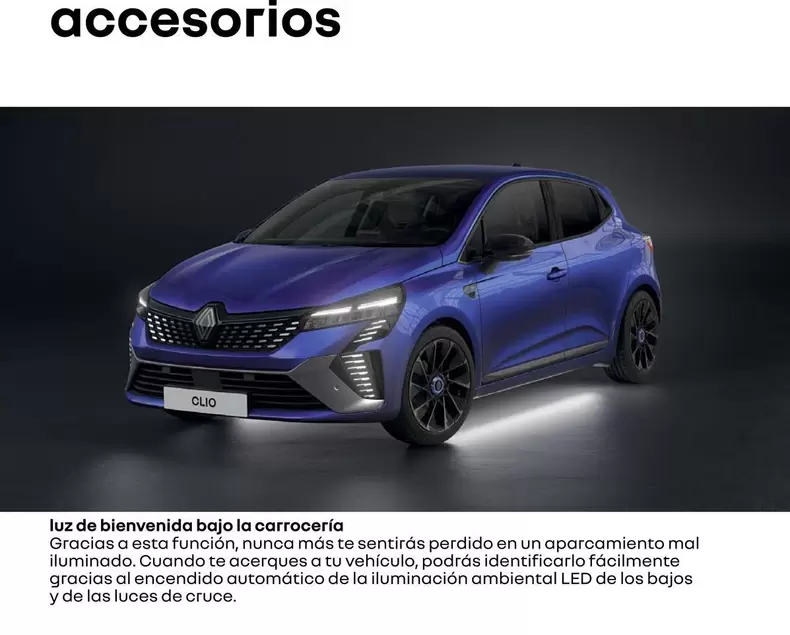 Oferta de Accesorios en Renault