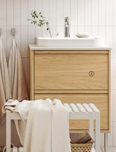 Oferta de Ängsjön/Backsjon Mueble Con Cajones, Lavabo Y Grifo  por 369€ en IKEA