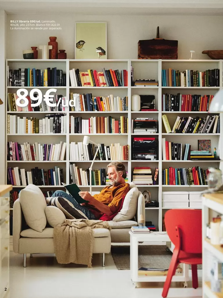 Oferta de Billy - Librería por 89,99€ en IKEA