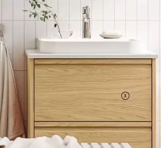 Oferta de Ängsjön/Backsjön Mueble Con Cajones , Lavabo Y Grifo  por 370€ en IKEA