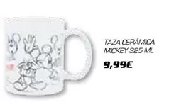 Oferta de Taza Ceramica Mickey 325 Ml por 9,99€ en Toy Planet