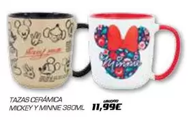 Oferta de Minnie - Tazas Cerámica Mickey Y por 11,99€ en Toy Planet