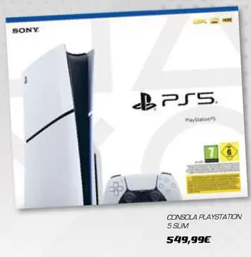 Oferta de Sony - Consola Playstation 5 Slim por 549,99€ en Toy Planet