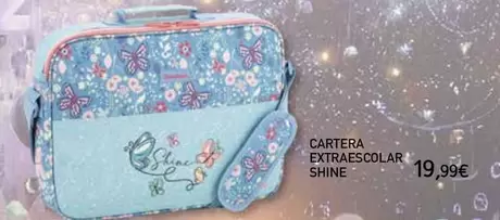 Oferta de Cartera Extraescolar Shine por 19,99€ en Toy Planet