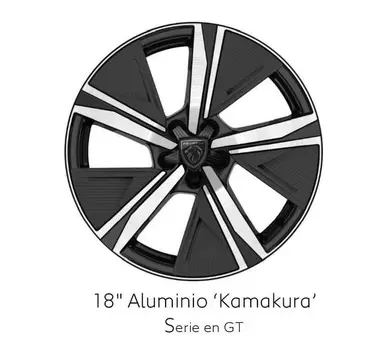 Oferta de 18" Aluminio Kamakura Serie En GT en Peugeot