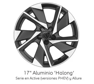 Oferta de 17" Aluminio 'Halong' en Peugeot