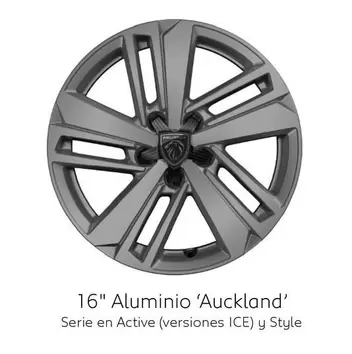 Oferta de 16" Aluminio Auckland en Peugeot