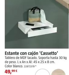 Oferta de Estante Con Cajón Cassetto por 49,99€ en BAUHAUS