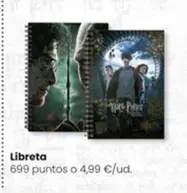 Oferta de Libreta por 4,99€ en Eroski