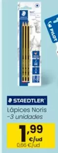 Oferta de Staedtler - Lápices Noris por 1,99€ en Eroski