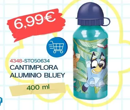 Oferta de Bluey - Cantimplor Aluminio por 6,99€ en Don Dino