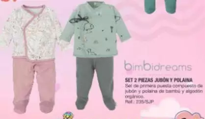 Oferta de Bimbidreams - Set 2 Piezas Jubon Y Polarina en Todojuguete