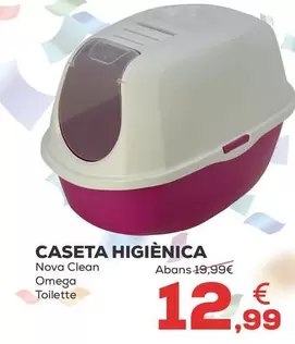 Oferta de Nova Clean - Caseta Higienica por 12,99€ en Kiwoko