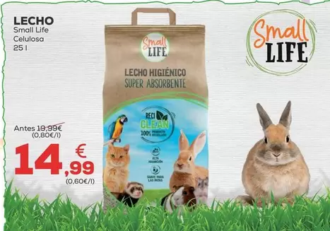 Oferta de Small Life - Lecho por 14,99€ en Kiwoko