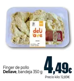 Oferta de Deliave - Finger De Pollo por 4,49€ en Unide Supermercados