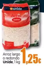 Oferta de Unide - Arroz Largo O Redondo  por 1,25€ en Unide Supermercados