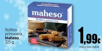 Oferta de Maheso - Rollitos Primavera por 1,99€ en Unide Market