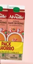 Oferta de Alvalle - Gazpacho Original O Suave O Salmorejo por 6,99€ en Carrefour