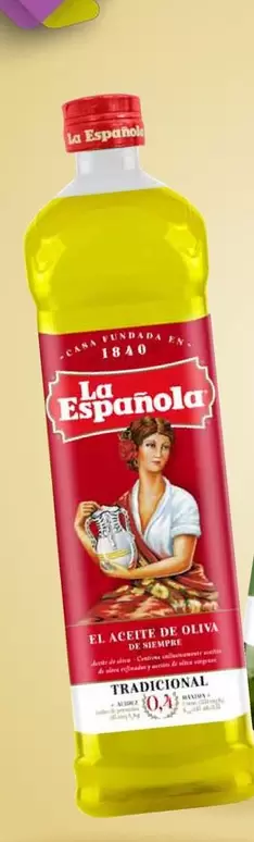 Oferta de La Española - Aceite De Oliva Tradicion 0,4 O Caracter 1 por 10,89€ en Carrefour