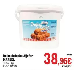 Oferta de Mardel - Dulce De Leche Aljofar por 38,95€ en Makro