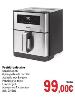 Oferta de Freidora De Aire por 99€ en Makro