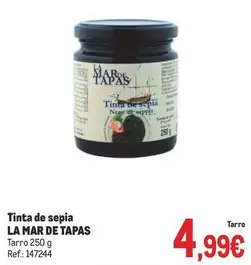 Oferta de La Mar De Tapas - Tinta De Sepia por 4,99€ en Makro