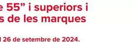 Oferta de Samsung - En Todos Los Televisores De 55\ Y Superiores Y En Barras De Sonido Y Altavoces De Las Marcas Y Lg" en Carrefour