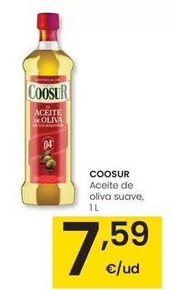 Oferta de Coosur - Aceite De Oliva Suave por 7,59€ en Eroski