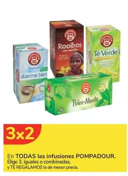 Oferta de Pompadour - En Todas Las Infusiones en Carrefour Express