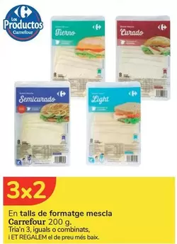 Oferta de Carrefour - En Talls De Formatge Mescla en Carrefour Express