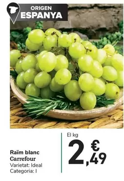 Oferta de Carrefour - Raim Blanc por 2,49€ en Carrefour Express