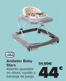 Oferta de Asalvo - Andador Baby Stars por 44€ en Carrefour