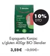 Oferta de Style - Bio Slendier - Espaguetis Konjac S/Gluten 400gr por 3,59€ en NaturaSí