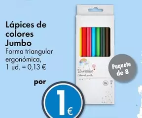 Oferta de Jumbo - Lápices De Colores por 1€ en TEDi