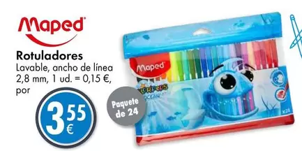 Oferta de Maped - Rotuladores por 3,55€ en TEDi