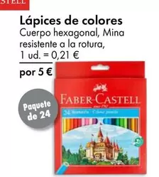 Oferta de Faber Castell - Lápices De Colores por 5€ en TEDi