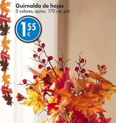 Oferta de Guirnalda De Hojas por 1,55€ en TEDi