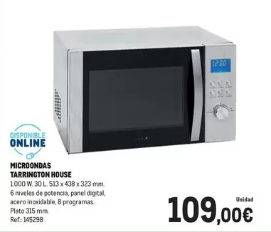 Oferta de Tarrington House - Microondas por 109€ en Makro